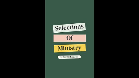 Selections of Ministry by Franklin Ferguson, The Lack of Power.