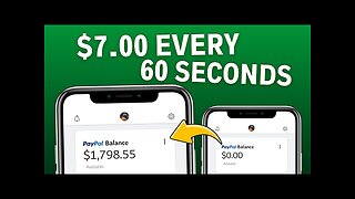 Earn $7.00 Every 60 Seconds By Just Watching Videos! | Make Money Online 2022