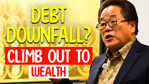 Drowning in Debt? Kiyosaki's Lifeline to Build Wealth Before You Sink