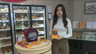 Renard's Cheese takes first place for its cheddar cheese at the World Championship Cheese Contest