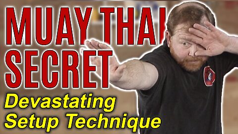 Critical Muay Thai Kick Setup | Leaning Out Your Opponent | Self Defense Moves | FightFast