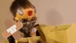 Little Boy Wears Homemade Halloween Costume Based From Transformers Movie - DoctorViral
