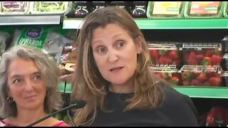 Freeland "Putin Caused Inflation"🤡🤡