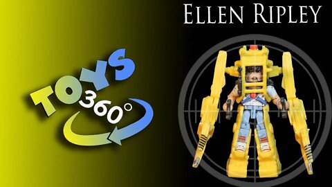 Alien - Ellen Ripley with power loader in 360º - Minimates - Action figure #shorts