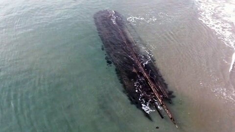 Mysterious shipwreck in Newfoundland finally hauled out of the water
