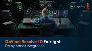 DaVinci Resolve 17 Fairlight Training - Dolby Atmos Integration