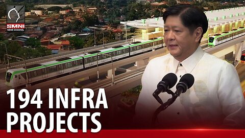 194 infra projects sa ilalim ng Build Better More, ibinida ni PBBM sa kanyang 2nd SONA