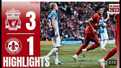 Highlights: Liverpool 3-1 Darmstadt | Salah, Jota & BRILLIANT Luis Diaz flick