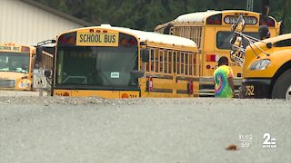 Students left stranded during Anne Arundel County bus driver strike