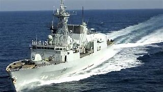 Canadian Navy Encounters a Chinese Destroyer