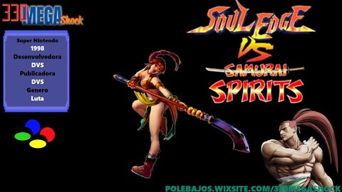 Jogo Completo 86: Soul Edge vs Samurai Spirits (Super Nintendo)