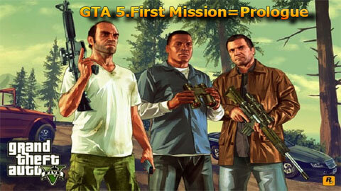GTA 5 First Mission Prologue Game Play Game over pk