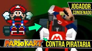 Telas Pertubadoras do Mario kart contra Pirataria #shorts