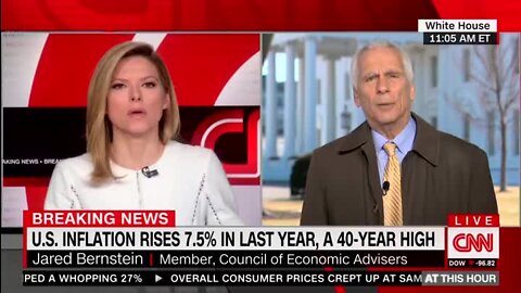 CNN Host Cuts Off WH Adviser As He Tries To Spin Inflation