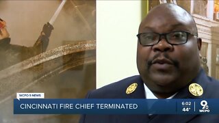 Cincinnati fire chief fired for 'unfair' working environment
