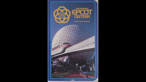 Walt Disney's EPCOT Center Souvenir Program (1983)