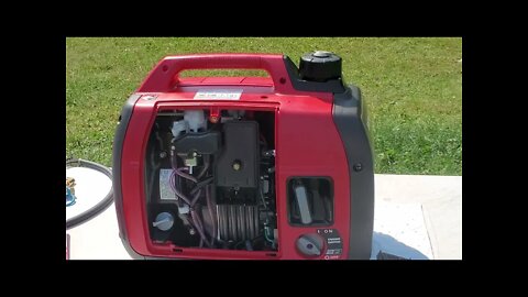 Hutch Mountain Tri Fuel Installation in a Honda EU2200i Generator. Run off Gas, Propane