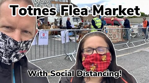 Our First Flea Market Boot Sale With Social Distancing Rules | Totnes Devon