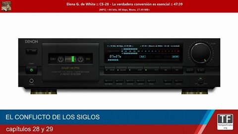 audio libro - el conflicto de los siglos - capítulos 28 y 29