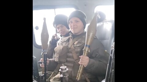 DISGUSTING! Ukraine's fascist regime recruits child soldiers!