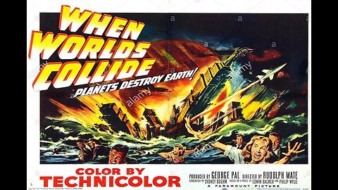 WHEN WORLDS COLLIDE 1951 A Giant Star is on a Collision Course with Earth Trailer (Movie in HD)