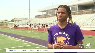 Hy-Vee Athlete of the Week: Blue Springs High School track's Keith Griffin III