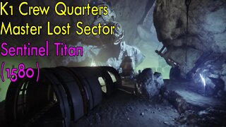 Destiny 2 | K1 Crew Quarters | Master Lost Sector | Solo Flawless | Sentinel Titan