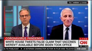 Fauci Can't Explain Why The Biden White House Is Lying About Vaccines