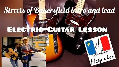 Electric Guitard Lesson - Streets of Bakersfield
