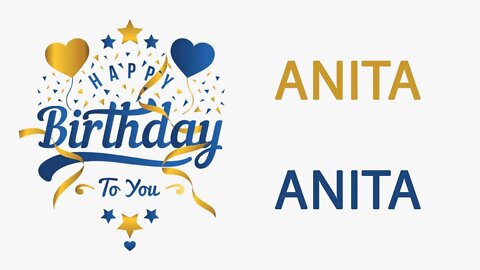 Happy Birthday to Anita - Hindi Birthday Wish From Birthday Bash