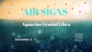 AIR SIGNS: Aquarius ♒ Gemini ♊ Libra ♎ * A Timeout to Remember Truth