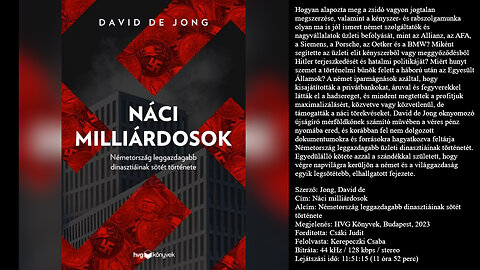 Jong, David de: Náci milliárdosok. (Németország leggazdagabb dinasztiái). HVG, Bp., 2023