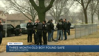 Missing 3-month-old boy found safe, AMBER Alert canceled