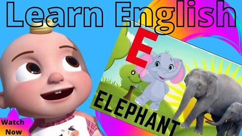 a for apple | Learn English | kids learning videos