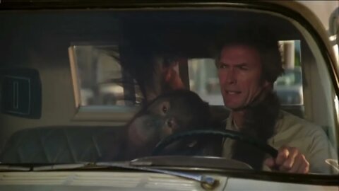 Clyde Hugging Clint Eastwood - Every Which Way But Loose
