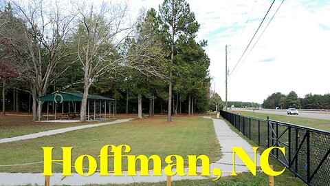 Hoffman, NC, Town Center Non-Walk & Talk - A Quest To Visit Every Town Center In NC
