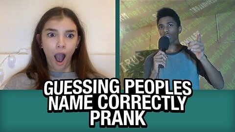 Omegle name guessing trick