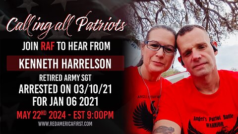 Red America First 05-22-24 meeting with Kenneth Harrelson & Steven Giordano