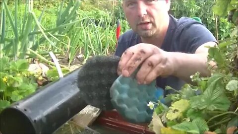 DIY Wildlife Pond Filter - Solar Powered