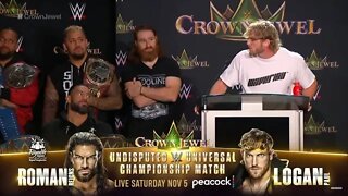 wwe crown jewel press conference