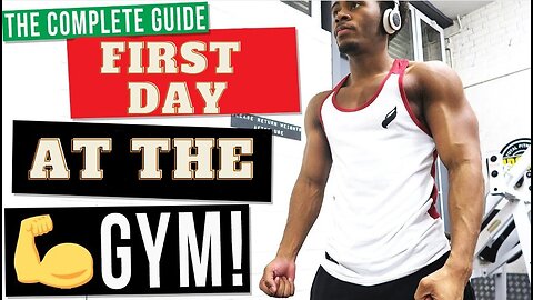 First Day at Gym Workout for Beginners