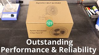 Spider Farmer 6-Inch Clip-On Fan for Grow Tents: Unboxing, Installation, & Review