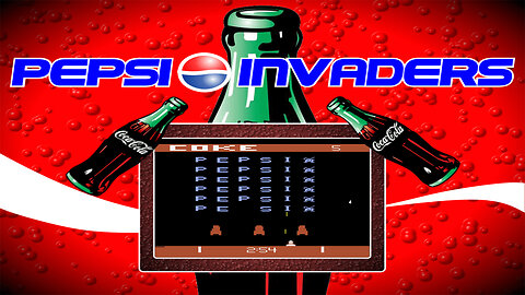 Pepsi Invaders (AKA COKE WINS) - Atari 2600