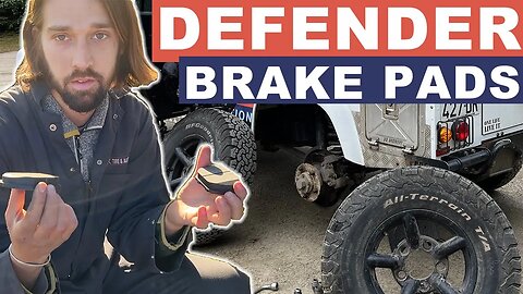 How to change brake pads on a Land Rover Defender - step by step