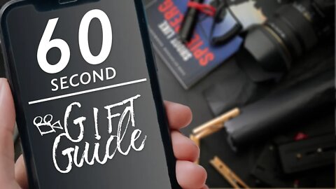 What To Buy A Filmmaker? – In Less Than 60 Seconds!