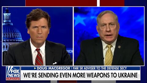 Former US Army Colonel Doug McGregor discusses US tactics in Ukraine with Tucker Carlson