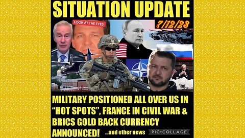 SITUATION UPDATE 7/12/23 - Military Database Shows Disease Skyrocketed And More, Nato Meeting