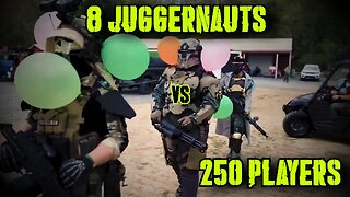 8 Juggernauts vs 250 Players - Noob Day 2023 @ACSAirsoft