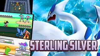 Pokemon Sterling Silver - NDS ROM Hack difficulty hack of SoulSilver with tweaked map, and more
