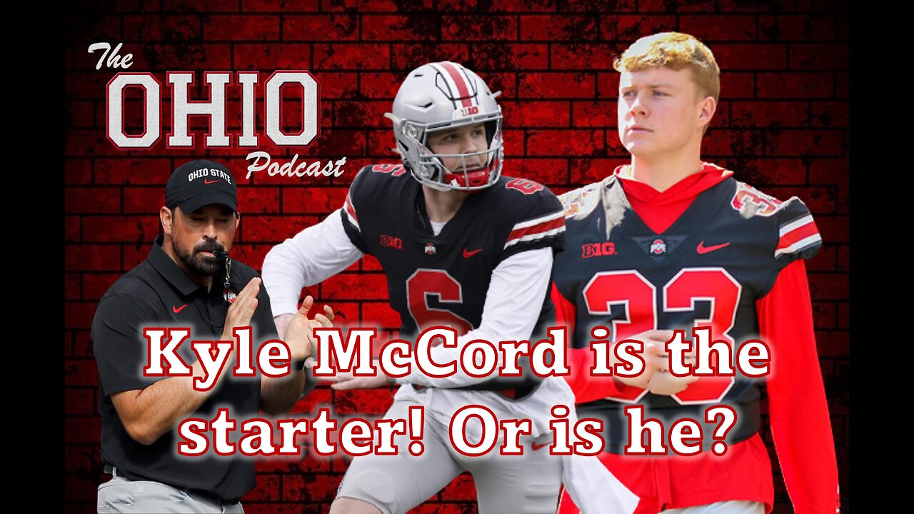 Kyle Rumble Kyle McCord is the starter! Or is he?